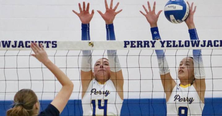 SEC. V GIRLS VOLLEYBALL: Perry dominates ND to punch ticket to 'D1' final