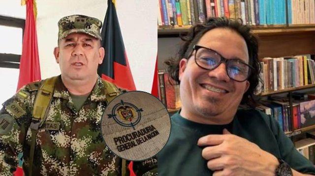 rocuraduría suspende al general Juan Miguel Huertas y a funcionario de la DNI por escándalo de infiltración de disidencias de ‘Calarcá’