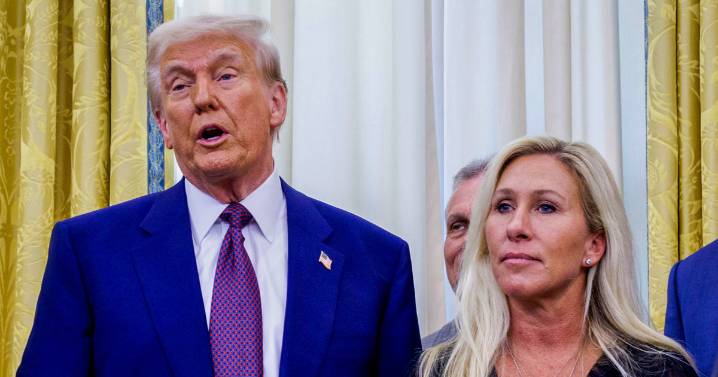 Rep. Marjorie Taylor Greene says she's received threats amid deepening feud with Trump