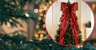 Tendencias para Navidad 2025: cambia la clásica estrella por un moño gigante en la punta del árbol