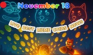 Live Best Meme Coins Updates Today: Bitcoin Crashes to $89K but Starts Recovery, Solana ETFs to Launch Soon, and More...