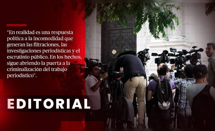 La persistencia antiprensa del régimen