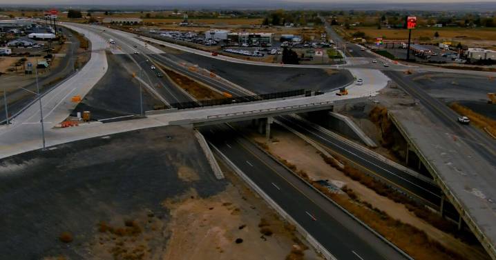 Jerome Interchange traffic shifts to new bridge as I-84 project reaches major milestone