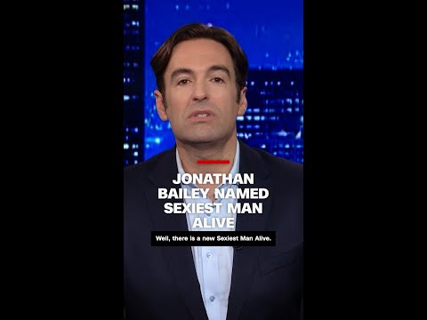 Jonathan Baily named Sexiest Man Alive