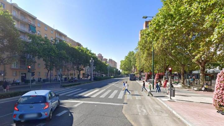 Herido un hombre de 91 años tras ser atropellado por un coche en Valladolid