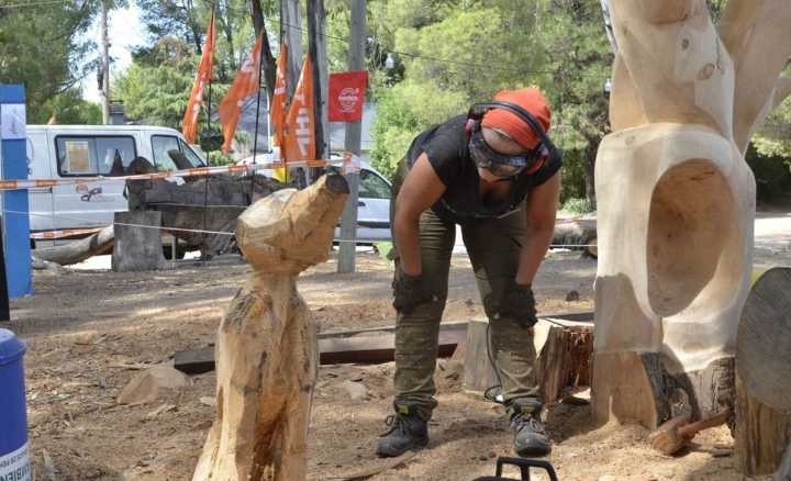 Dos escultores pampeanos premiados en Bahía Blanca