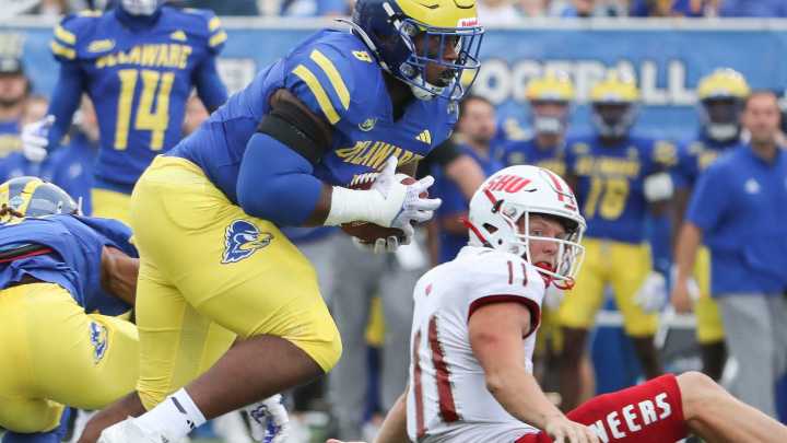Delaware's Ethan Saunders discusses football season finale vs. UTEP
