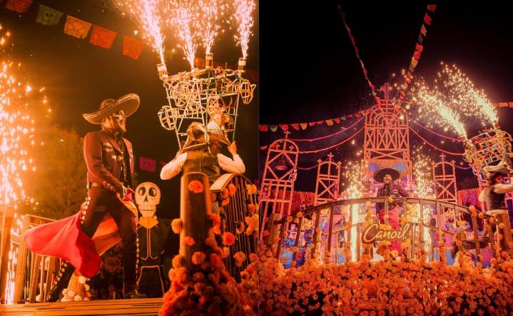 Calaverandia: la magia de la luz que da vida al Día de Muertos en Guadalajara
