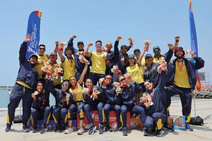 Colombia, campeón del canotaje y más líder que nunca en los Juegos Bolivarianos