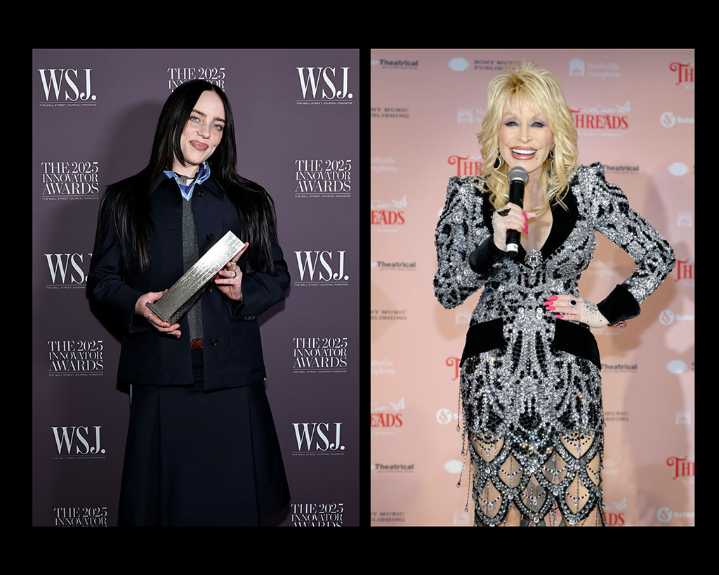 Billie Eilish calls out billionaires, Dolly Parton shows how to give back