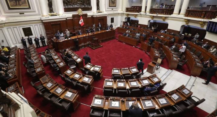 Congreso: Junta de Portavoces define agenda a debatir en el Pleno esta semana