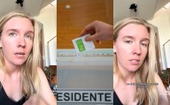"Chile hace democracia mejor que los Estados Unidos": Extranjera se sorprende con las elecciones en Chile