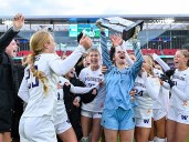 Washington women’s soccer wins Big Ten tournament just 3 days after its beloved goalie died