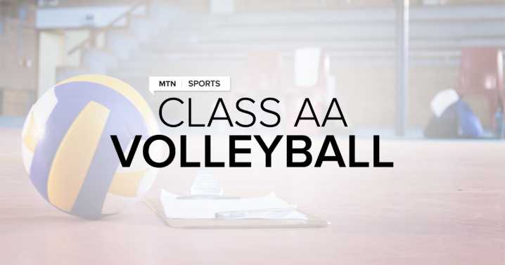 Class AA playoff volleyball scores and pairings