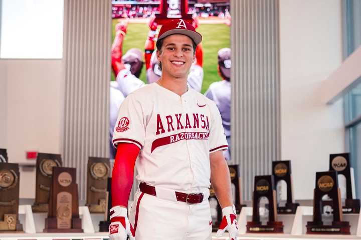 Get to know: '27 Arkansas baseball SS/RHP commitment Hayes Maginnis