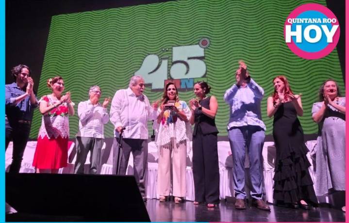 Mara Lezama inaugura oficialmente la 45ª Muestra Nacional de Teatro en Cancún