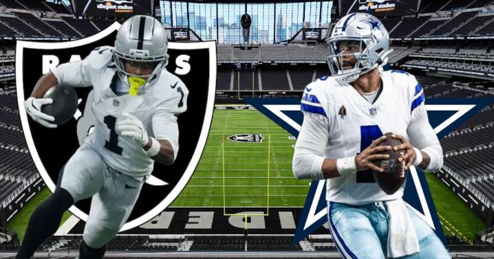 Dónde ver EN VIVO Y GRATIS Las Vegas Raiders vs Dallas Cowboys; Semana 11 de la NFL