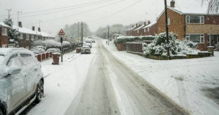 All the parts of England set to be spared snow as number of counties drops to 4
