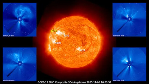 The Northern Lights may shine above Canada in the nights ahead