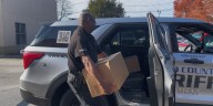 Richmond County Sheriff’s Office delivers Thanksgiving groceries to families