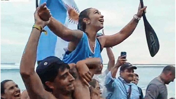 La paranaense Juliette Duhaime, campeona mundial tras un final de película