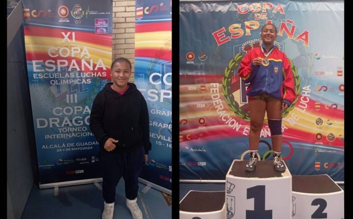 No vieron luz con luchadora deltana en internacional de España