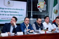 Encabeza Diputado Guillermo Ramírez diálogo sobre la reforma a la ley de aguas nacionales