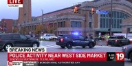 Police activity near West Side Market