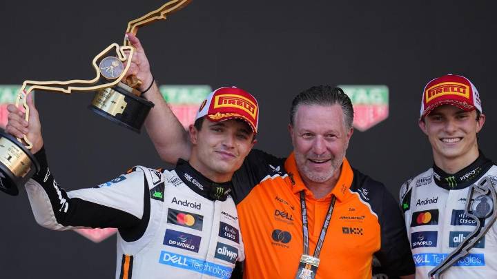 McLaren boss Brown makes big call in F1 title race