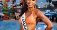Hospitalizada Miss Jamaica tras sufrir aparatosa caída en preliminar de Miss Universe