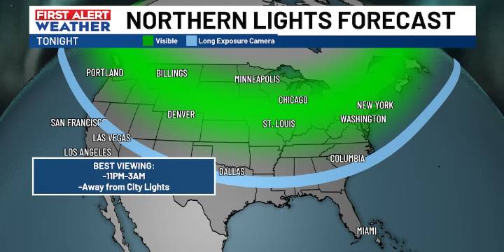 Northern Lights are Out Tonight