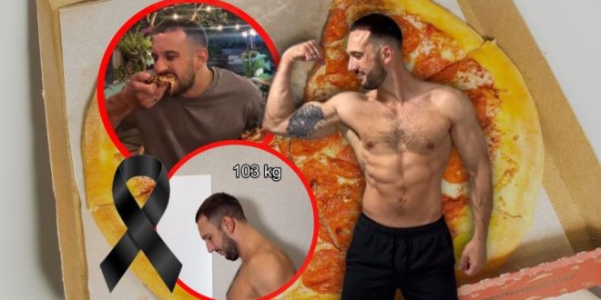 Muere influencer por un reto para engordar