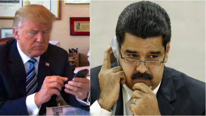 Trump amenazó por teléfono a Nicolás Maduro con más acciones militares cerca de Venezuela