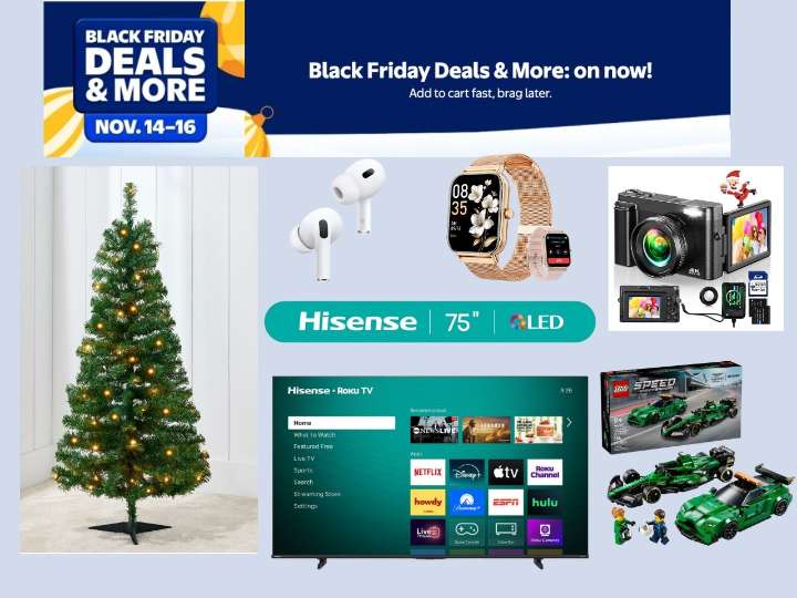 Black Friday deals begins: Walmart launches first wave of holiday savings today