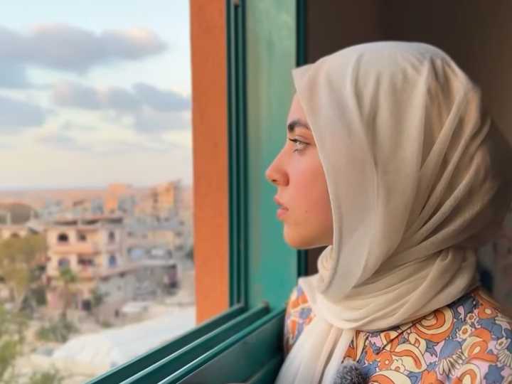 Gaza youth artist finds outlet for her trauma and grief from Israel’s war
