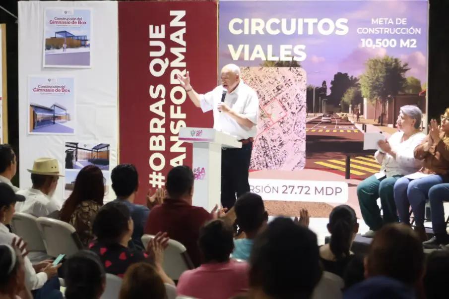 Entregan Punto de Encuentro Comunitario y anuncian nuevas obras en La Paz