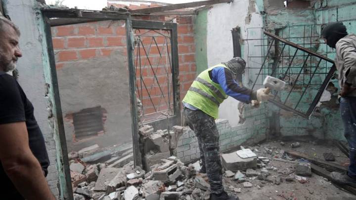 Derribaron dos búnkeres ubicados en Villa Manuelita ligados al clan Funes