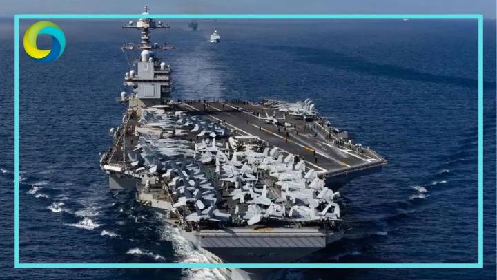 Llega al Caribe el USS Gerald R. Ford, el mayor portaaviones de EE.UU.