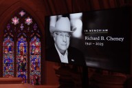 Ex-VP Dick Cheney mourned at funeral, without Trump or Vance