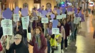 Marcha contra la violencia de género en Cartagena