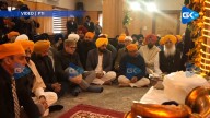 CM Omar, Arvind Kejriwal & Bhagwant Mann attend Nagar Kirtan at Gurdwara Chatti Padshahi in Srinagar