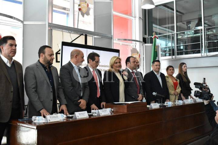 Recibe Congreso del Estado el Paquete Económico 2026