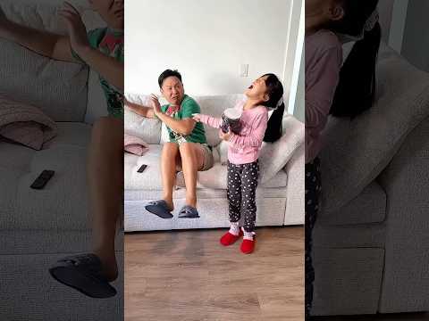 I'm pranking my dad 🤣🥴 LeoNata family #shorts