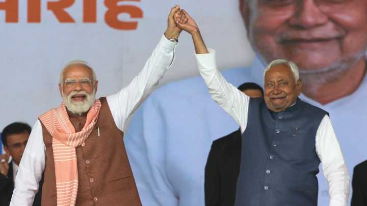 WATCH | JDU’s Nitish Kumar Took Oath As Bihar CM