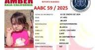 Activan Alerta Amber por Elena Rose South de 1 de año