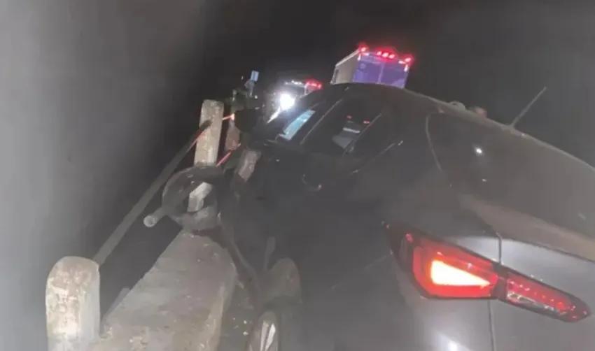 Corrientes: tres pescadores fueron atropellados y cayeron al río