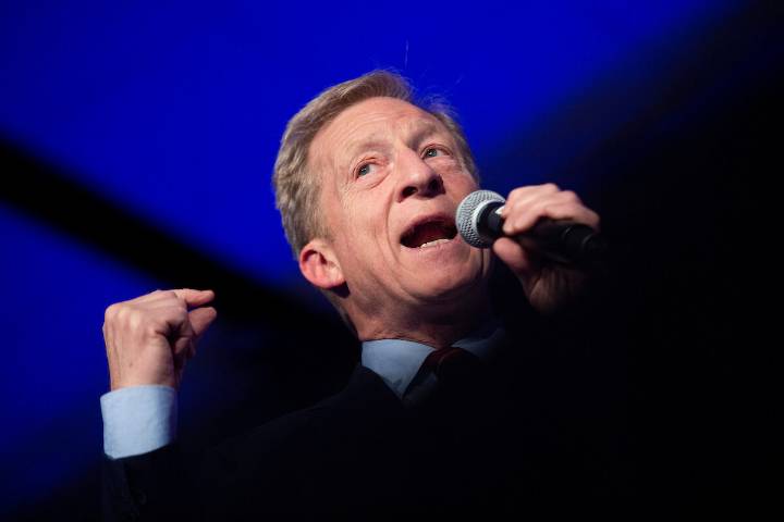 Progressive billionaire Tom Steyer enters crowded race for California governor 