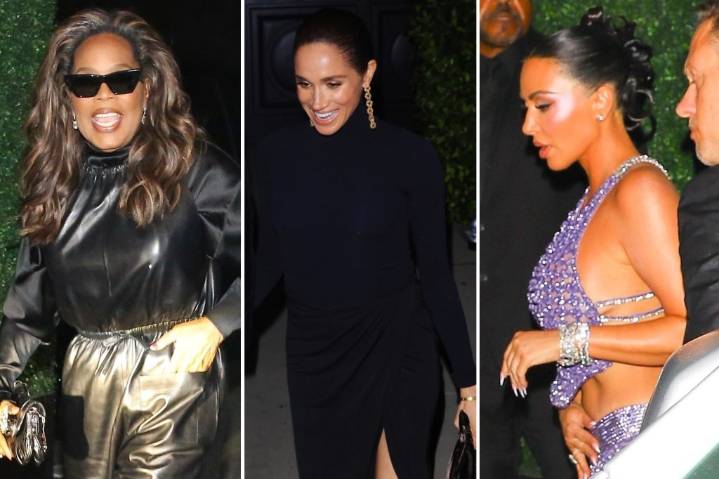 All the celebrities at Kris Jenner's star-studded 70th birthday bash