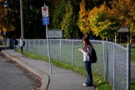 Parents and students in Queensborough area of New Westminster, B.C., decry end of school bus program