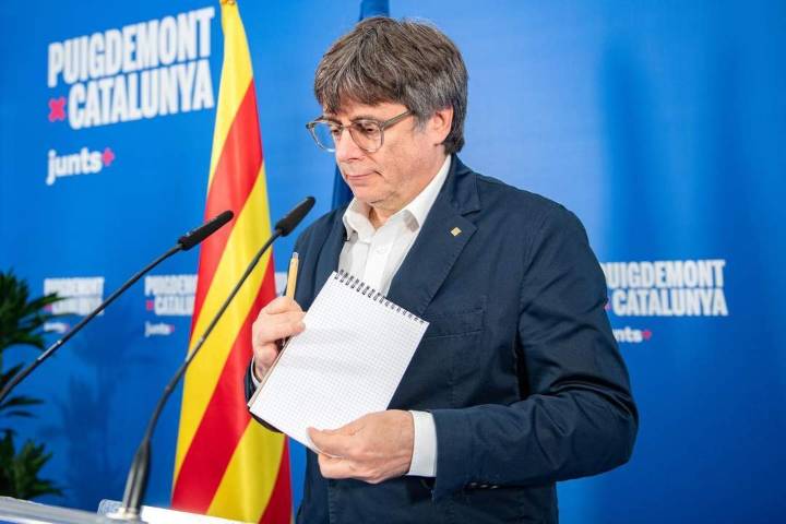Puigdemont solicita al Constitucional que paralice su orden de detención en España